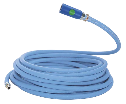 Carsystem Luftschlauch 12,5 m – Antistatischer Lacierschlauch mit Kupplung & Nippel, 9x16 mm, 12 bar