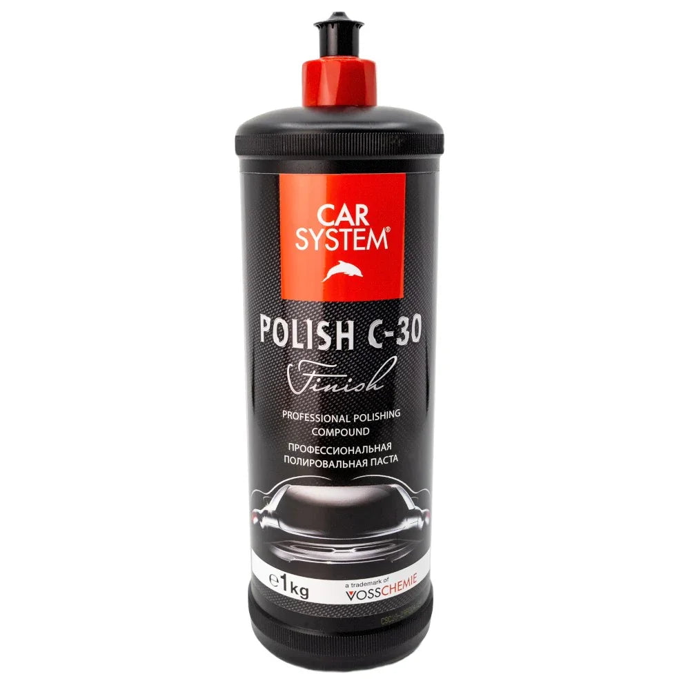 Carsystem Polish C-30 Finish Anti-Hologramm Politur 1 Liter feine Hochglanz-Politur
