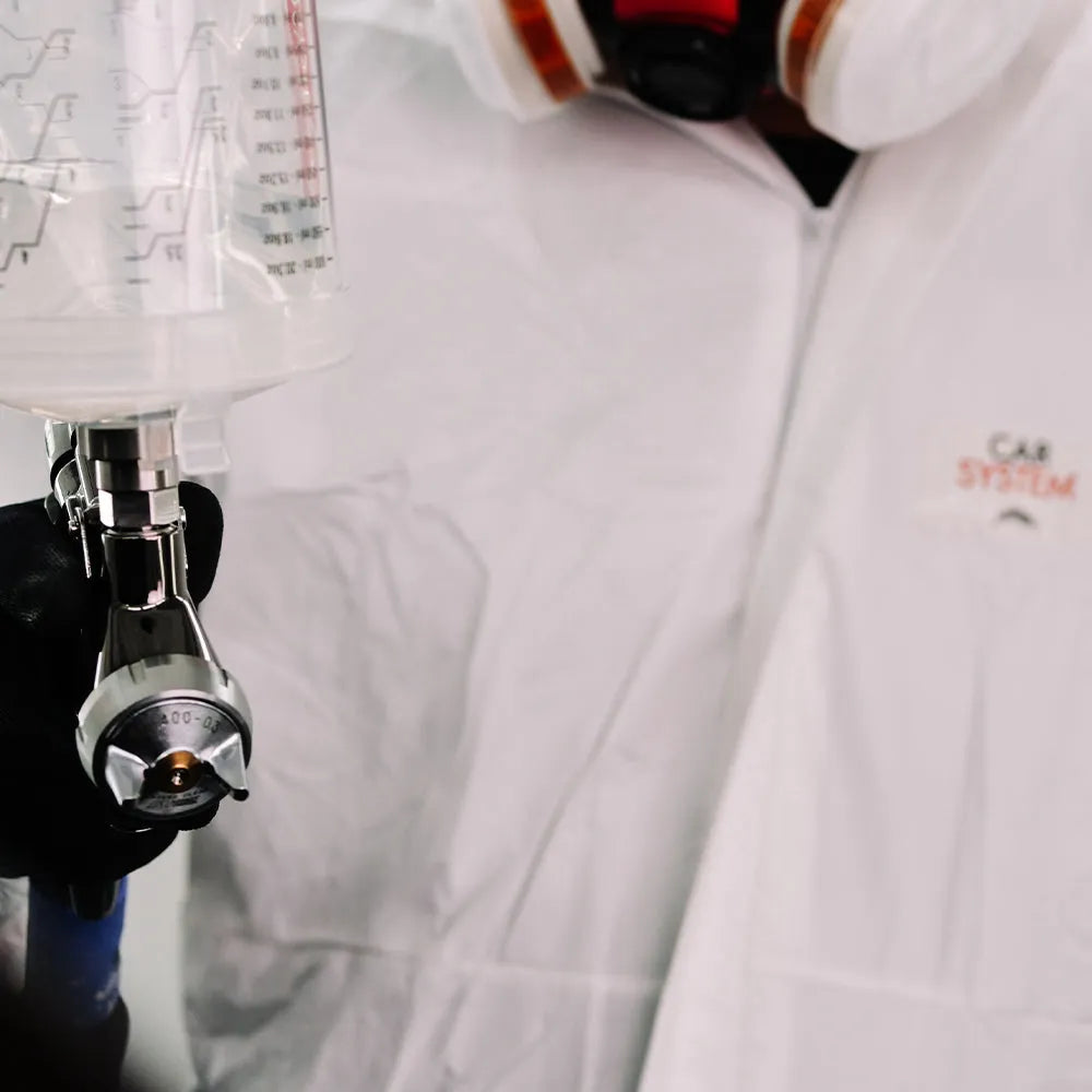Carsystem Einweg Schutzanzug Schutzoverall Lackieranzug