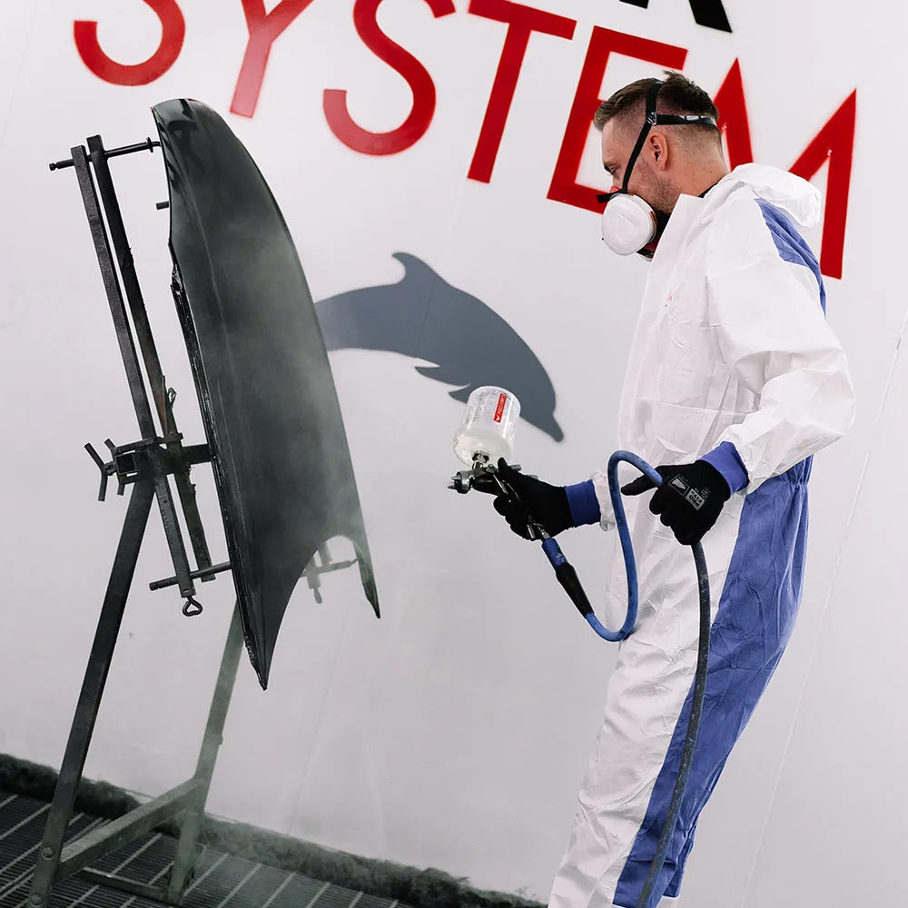 Carsystem Einweg Schutzanzug Schutzoverall Lackieranzug