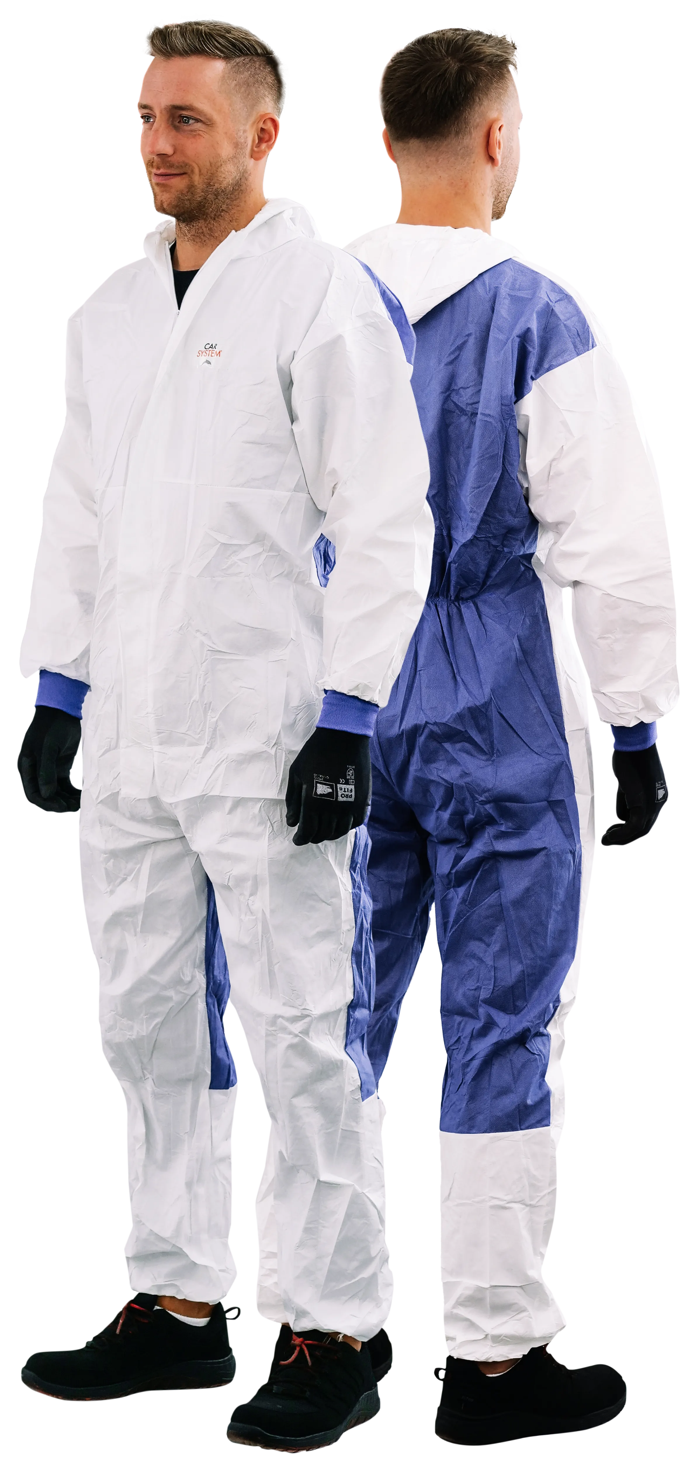 Carsystem Einweg Schutzanzug Schutzoverall Lackieranzug