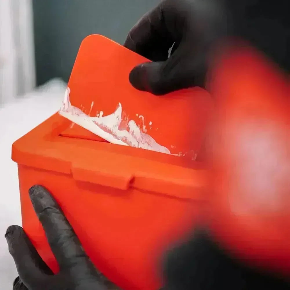 Kiezlack Carsystem Spachtelreinigungsbox EASY CLEAN BOX rot