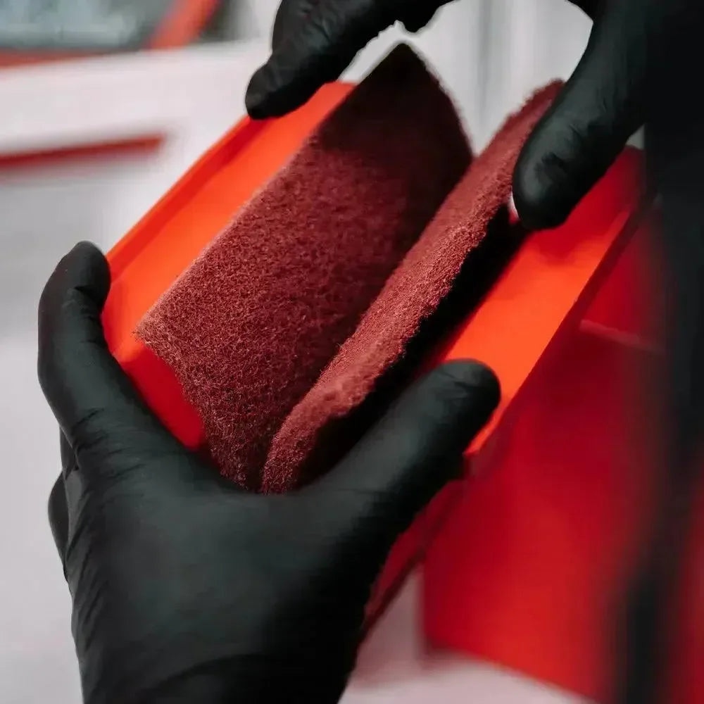 Kiezlack Carsystem Spachtelreinigungsbox EASY CLEAN BOX rot