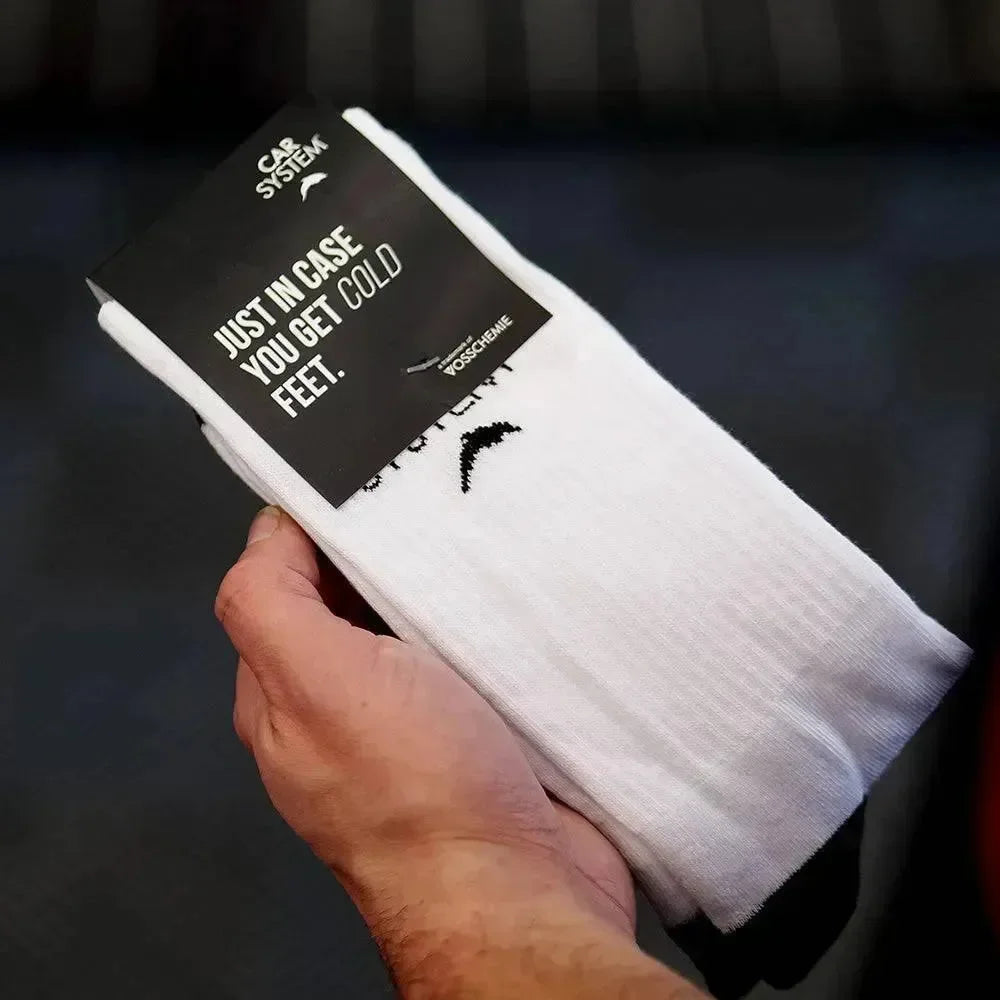 Carsystem Carsystem Tennissocken IT'S ALL ABOUT weiß / schwarz