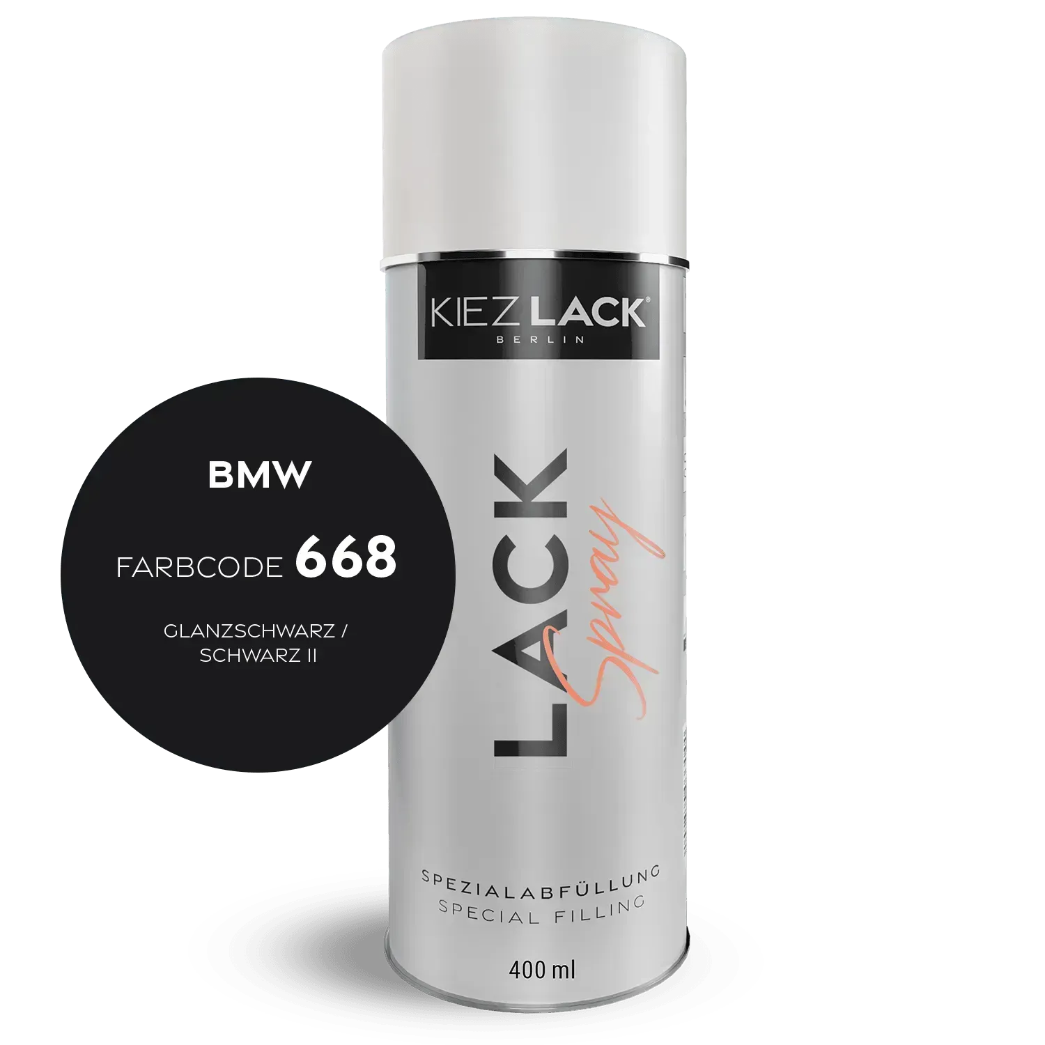 Autolack Spraydose BMW 354 TITANSILBER Metallic Lackspray - Kiezlack