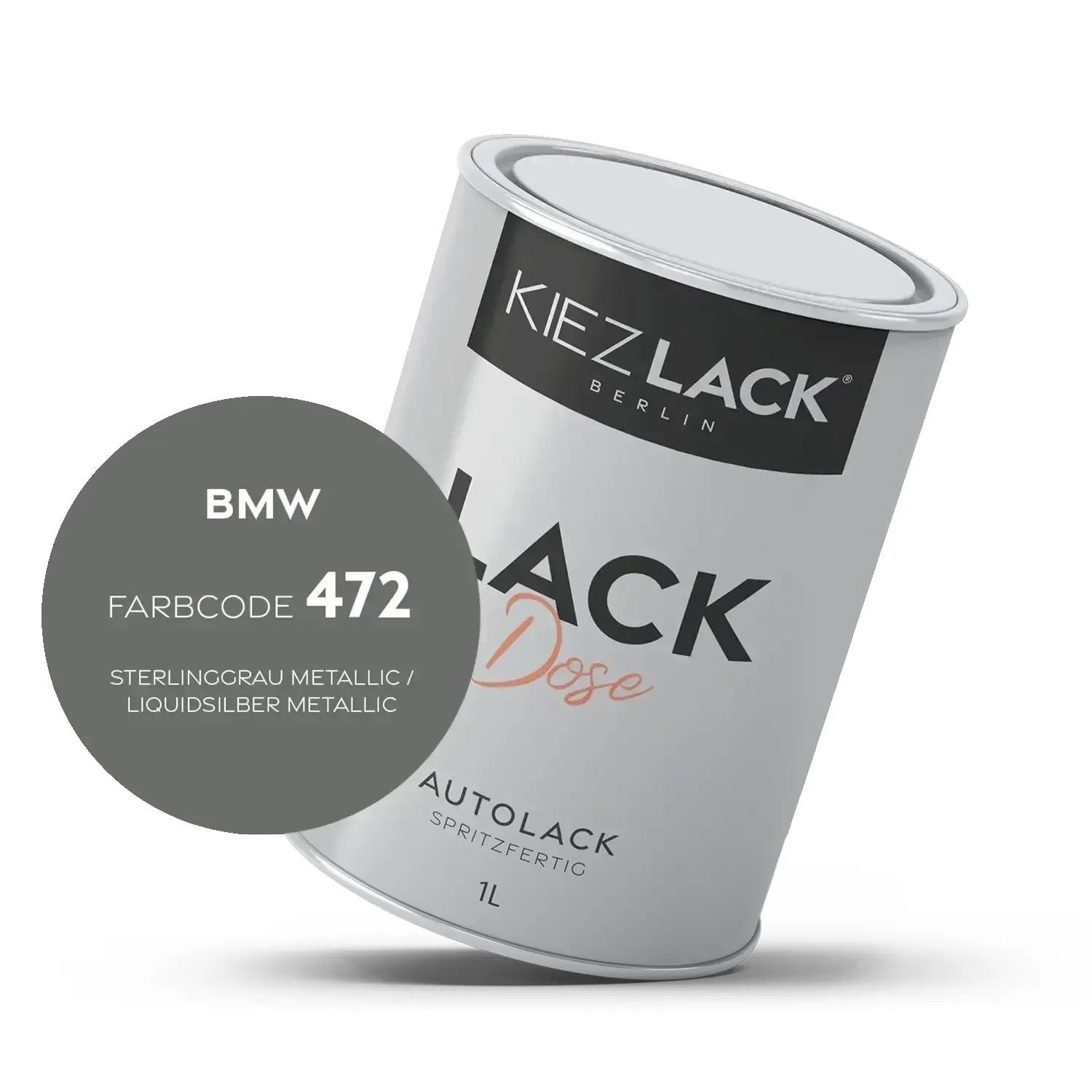 Kiezlack 1K Autolack Lackdose Basislack spritzfertig Renault 472 BLEU CREPUSCULE NACRE