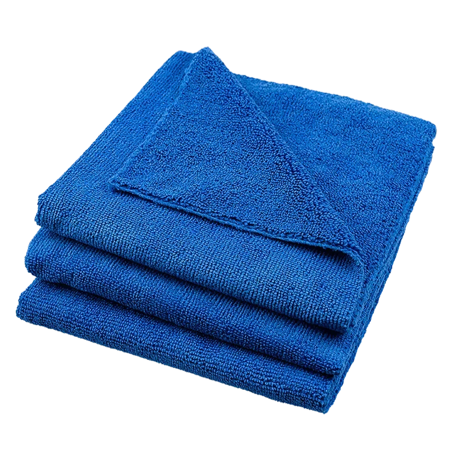 Carsystem Carsystem Mikrofasertuch 2 IN 1 blau 40x40 cm 3er Set