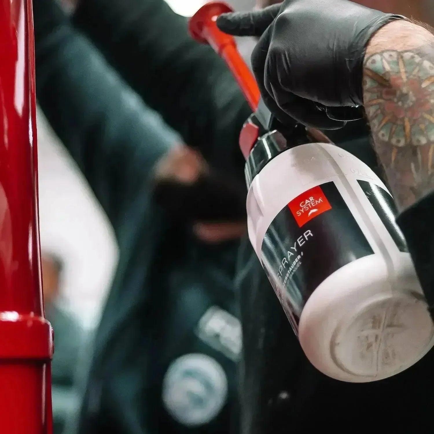 Carsystem Carsystem Druckpumpzerstäuber PUMP SPRAYER Handsprüher 0,9 L