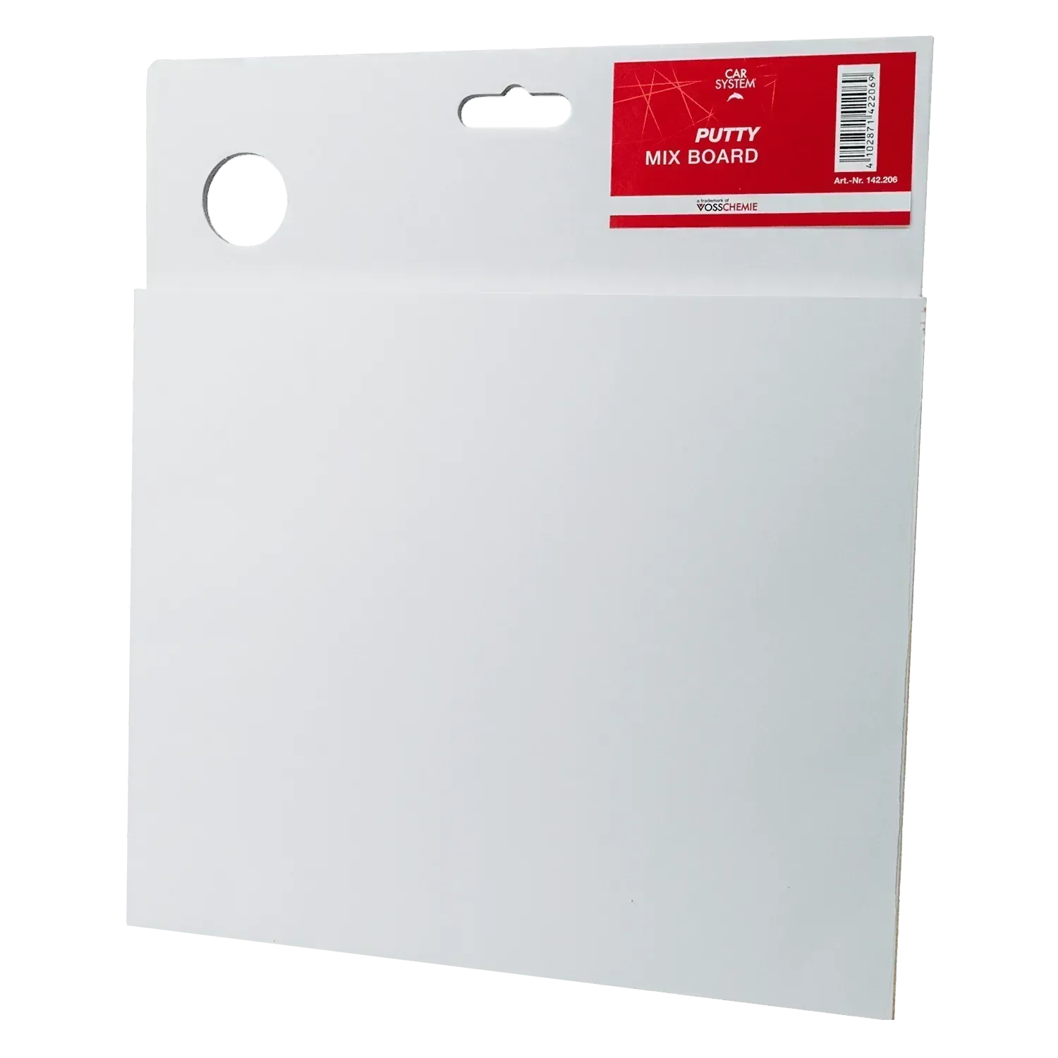 Carsystem Carsystem Spachtelbrett PUTTY MIX BOARD 26x22 cm 100 Blatt