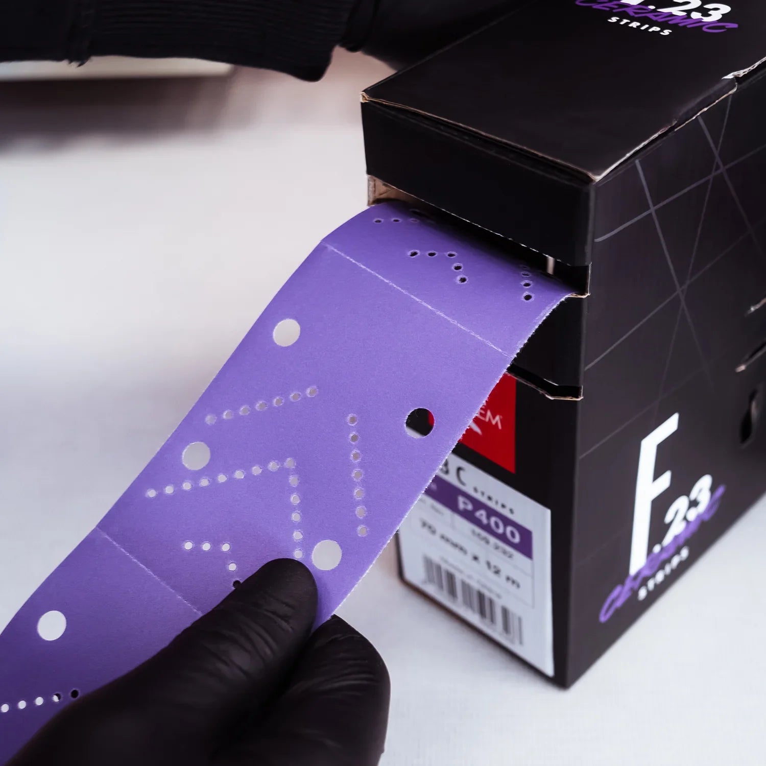 Kiezlack Carsystem SANDING STRIPS F.23 CERAMIC Folienschleifmittel Rolle 70 mm x 12 m