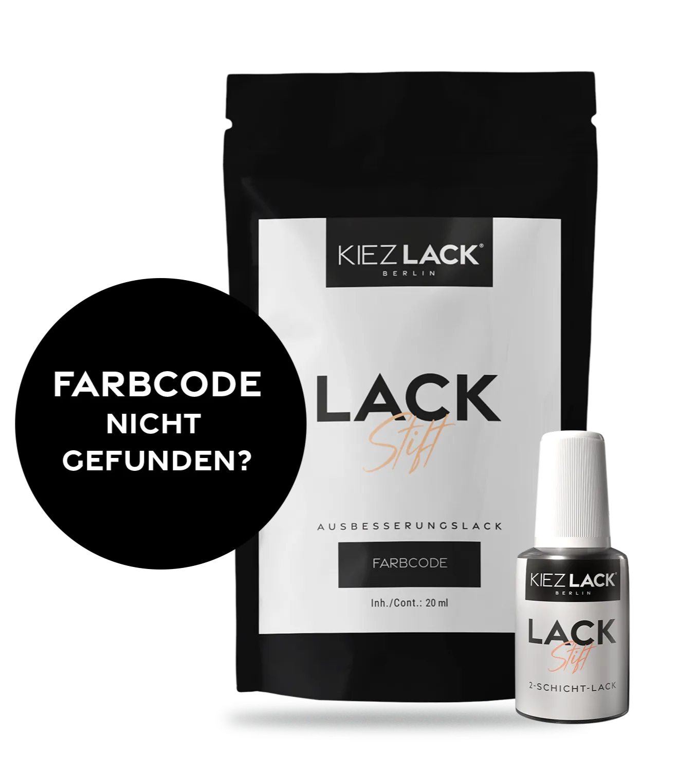 Kiezlack Lackstift Autolack Lackstift INDIVIDUELLER FARBCODE