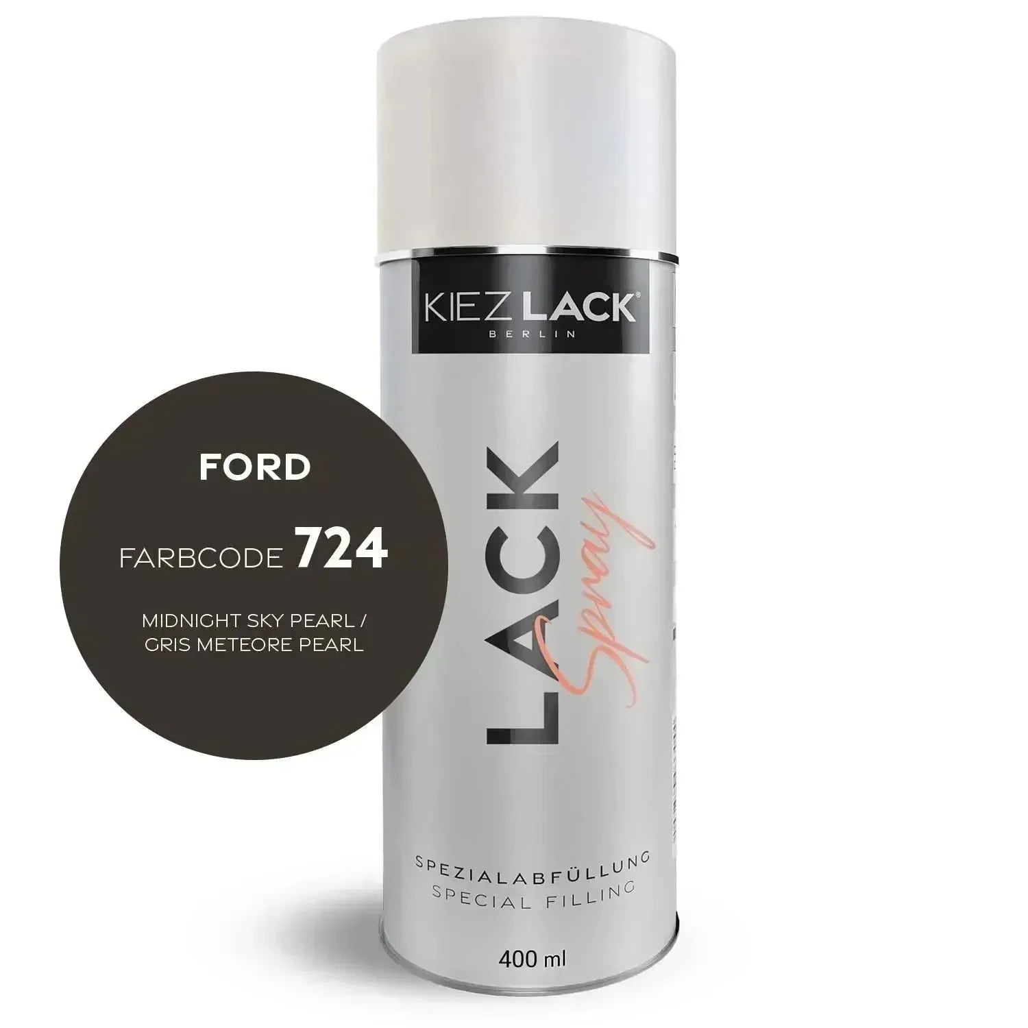Kiezlack Lackspray Autolack Spraydose FORD 724 MIDNIGHT SKY PEARL