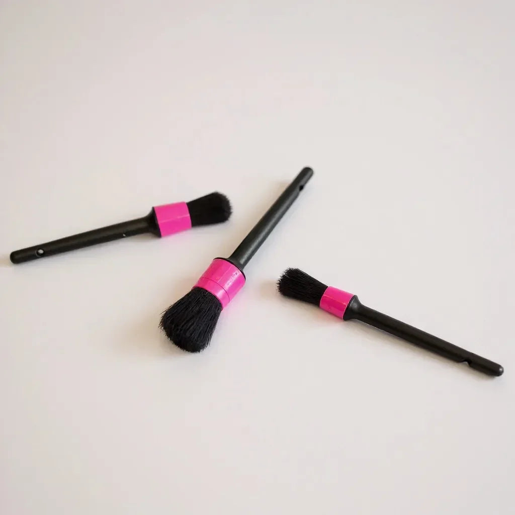 Kiezlack Exterior Detailing Brushes – 3er‑Set für die empfindliche Außenreinigung