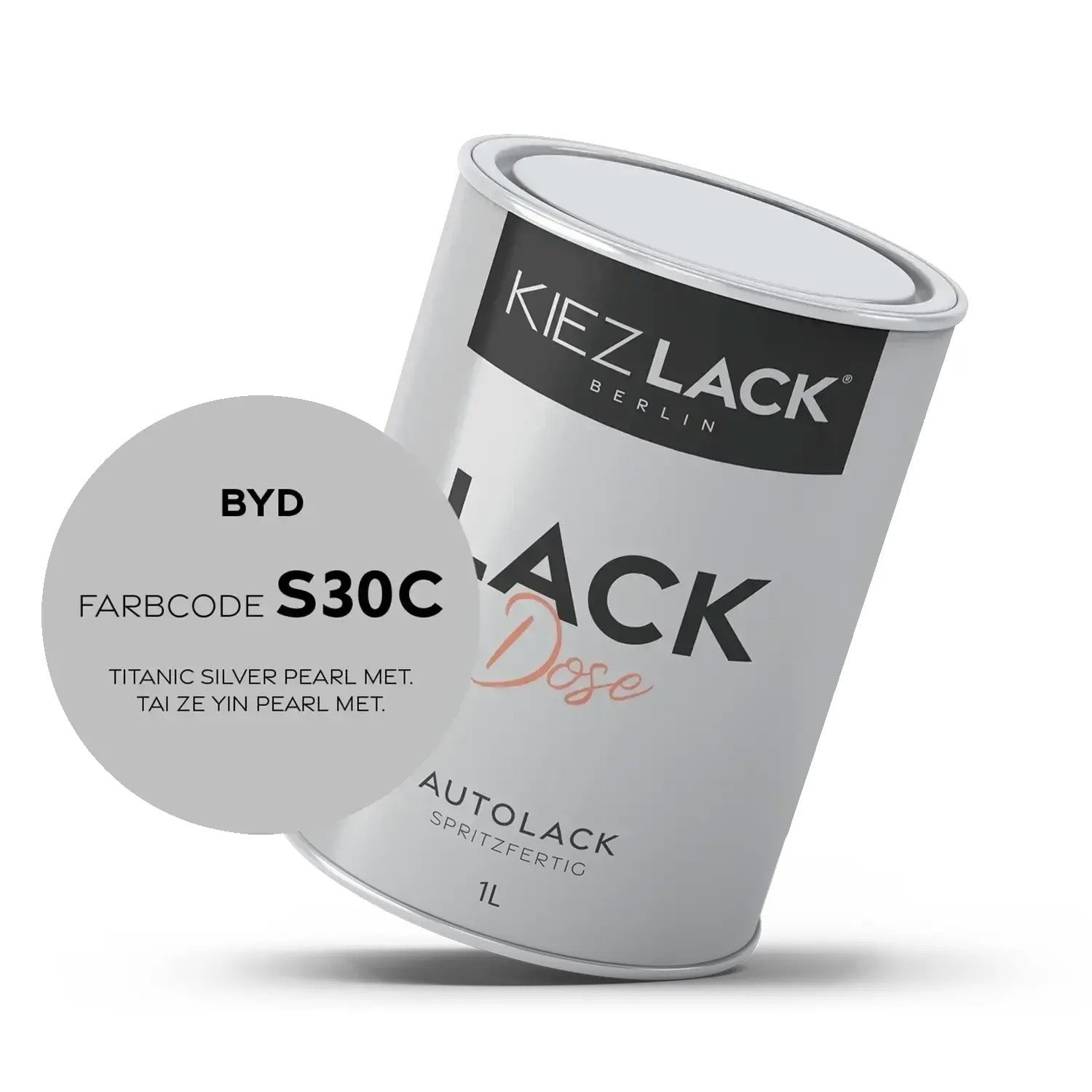 Kiezlack 1K Autolack Lackdose Basislack spritzfertig OPEL 30C MING GREEN MET.