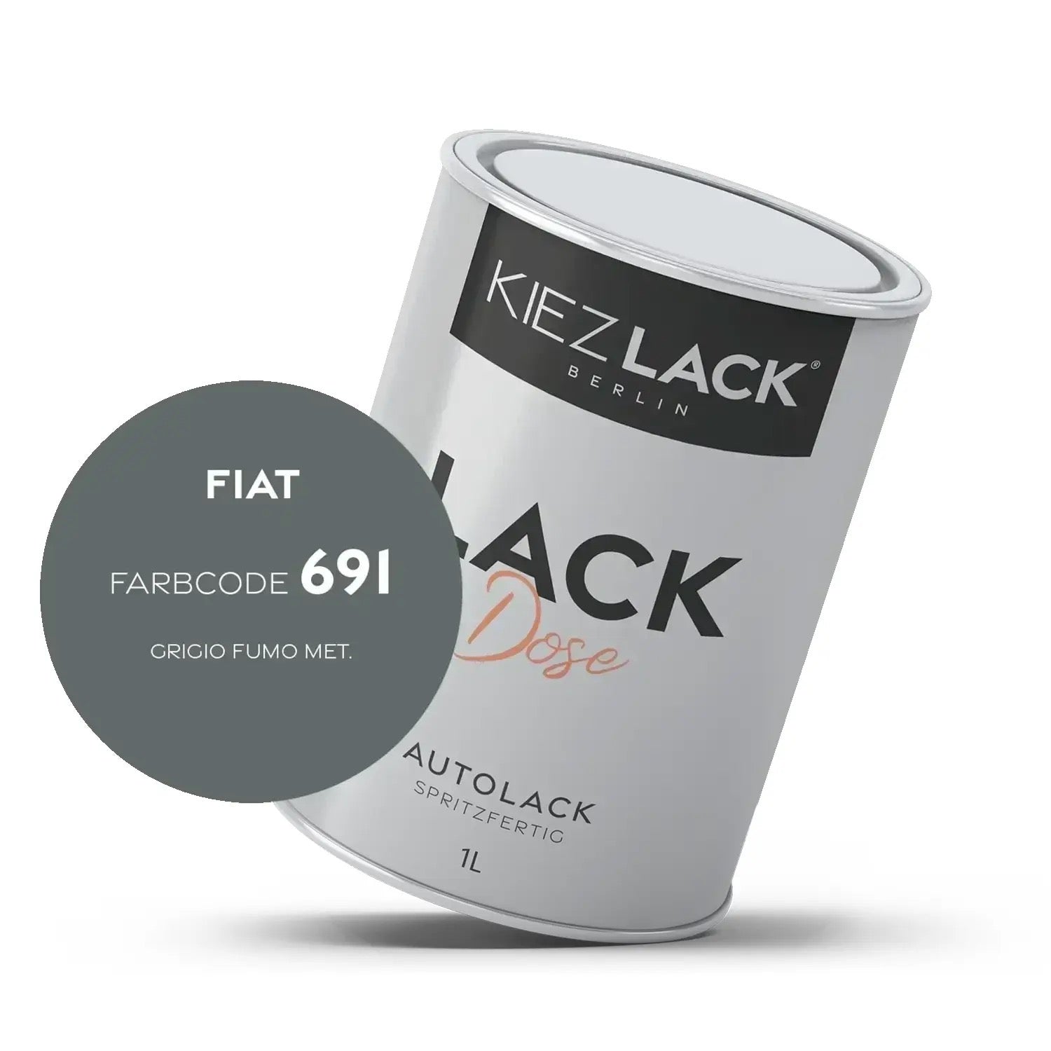 Kiezlack 1K Autolack Lackdose Basislack spritzfertig FORD 691 MORELLO PEARL