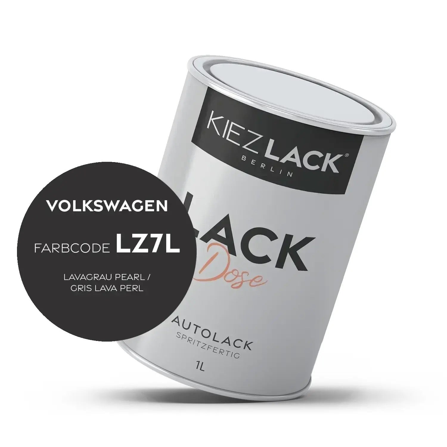 Kiezlack 1K Autolack Lackdose Basislack spritzfertig Volkswagen LZ6L KAKTUSGRUEN PEARL