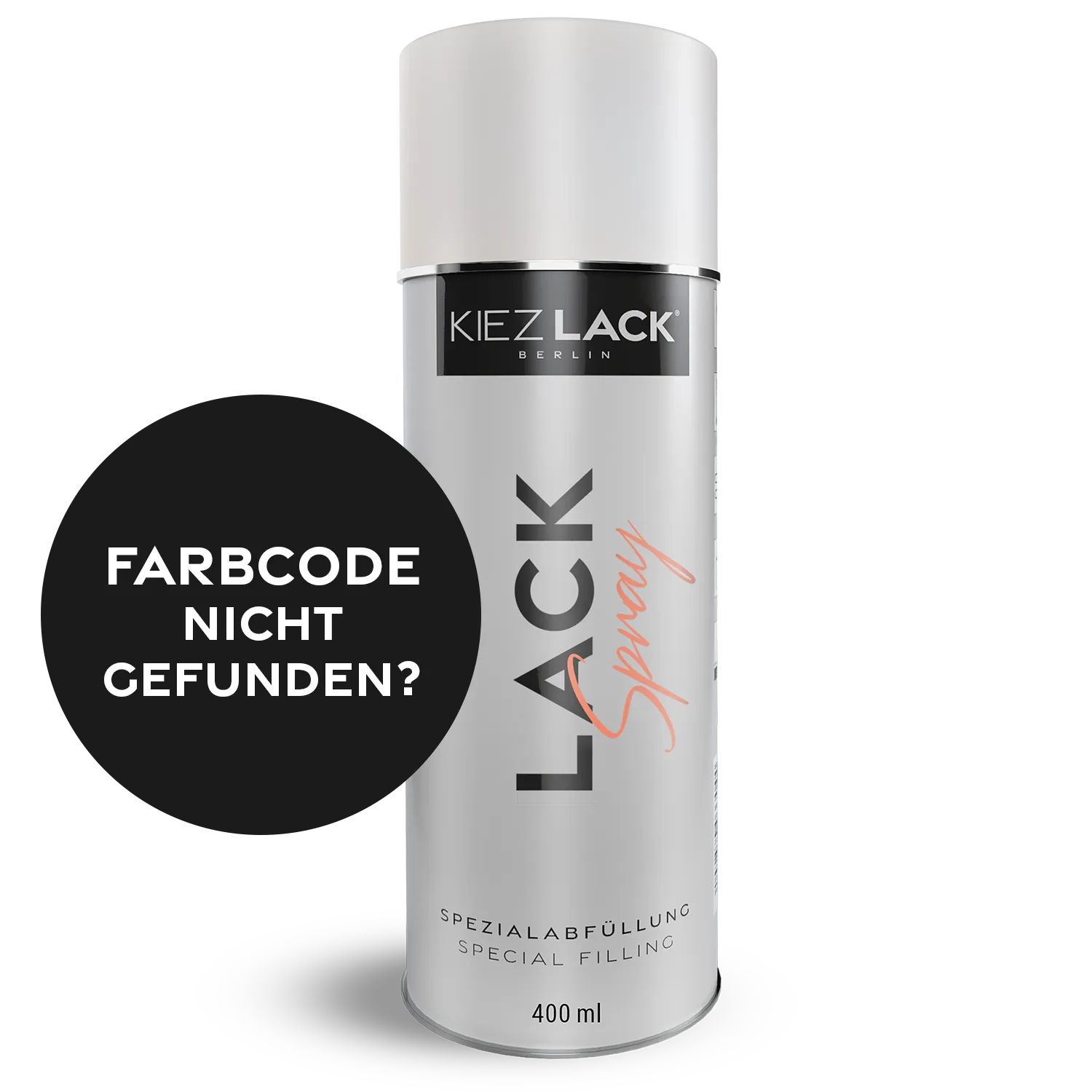 Kiezlack Autolack Spraydose INDIVIDUELLER FARBCODE