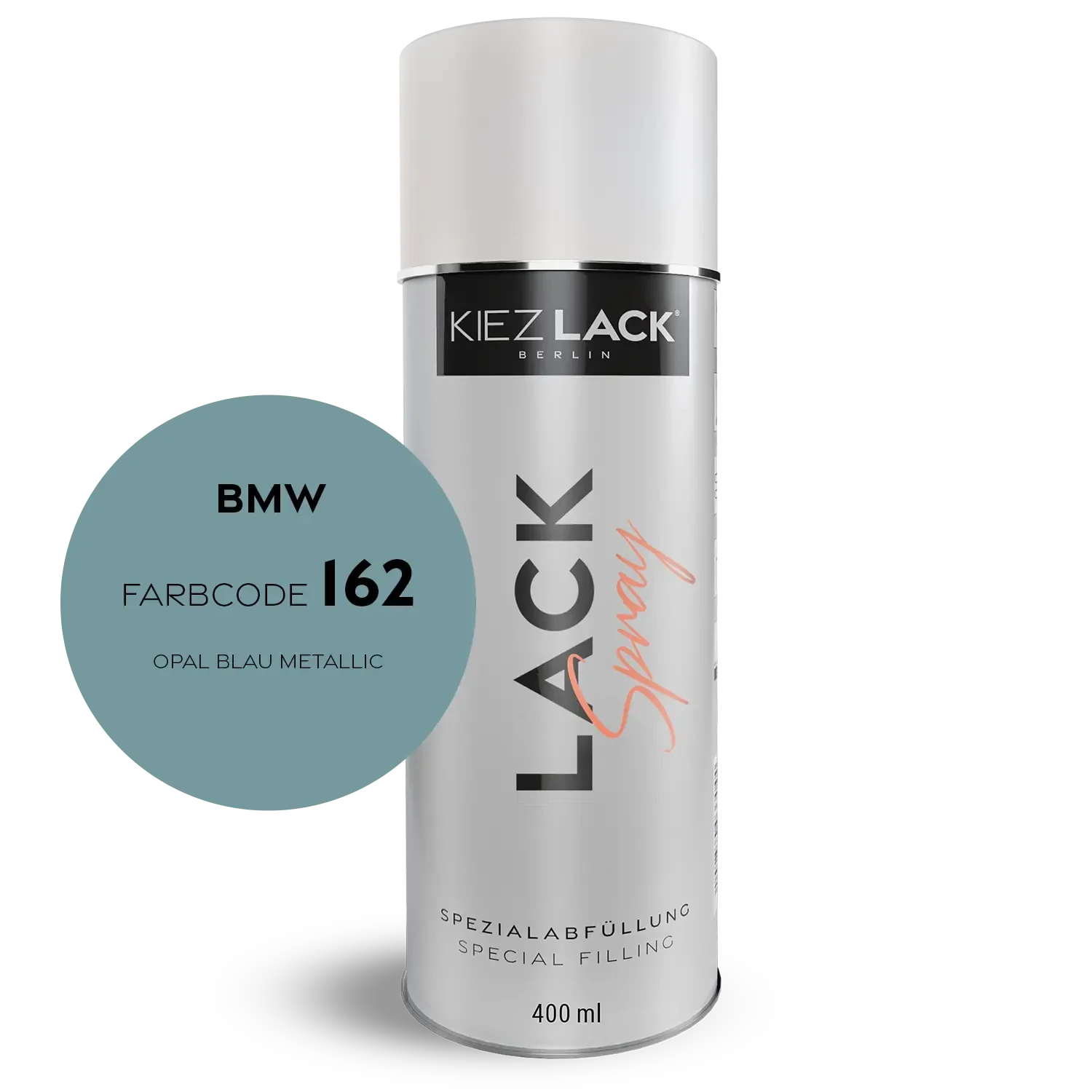 Kiezlack 1K Motorradlack Spraydose BMW 162 OPAL BLAU METALLIC