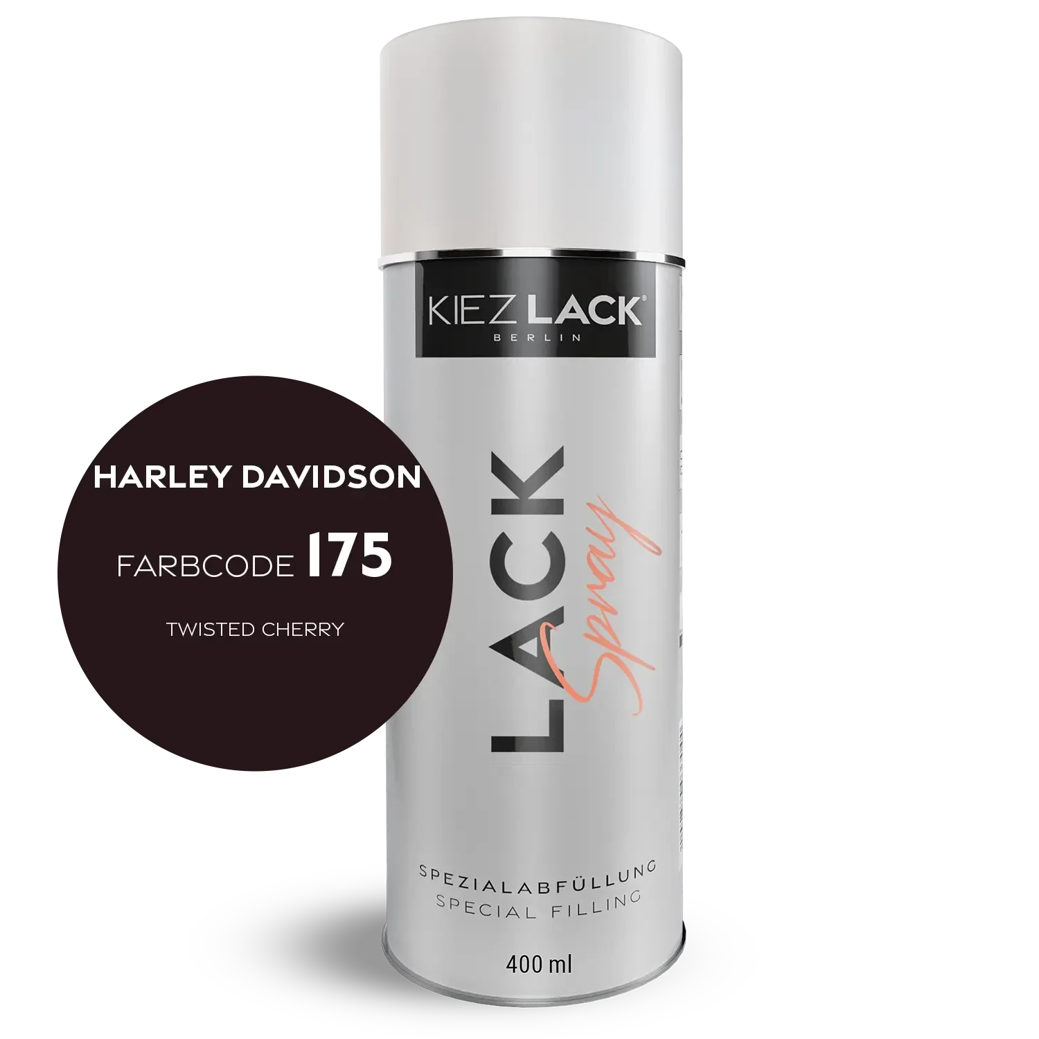 Kiezlack 1K Motorradlack Spraydose Harley Davidson 175 TWISTED CHERRY