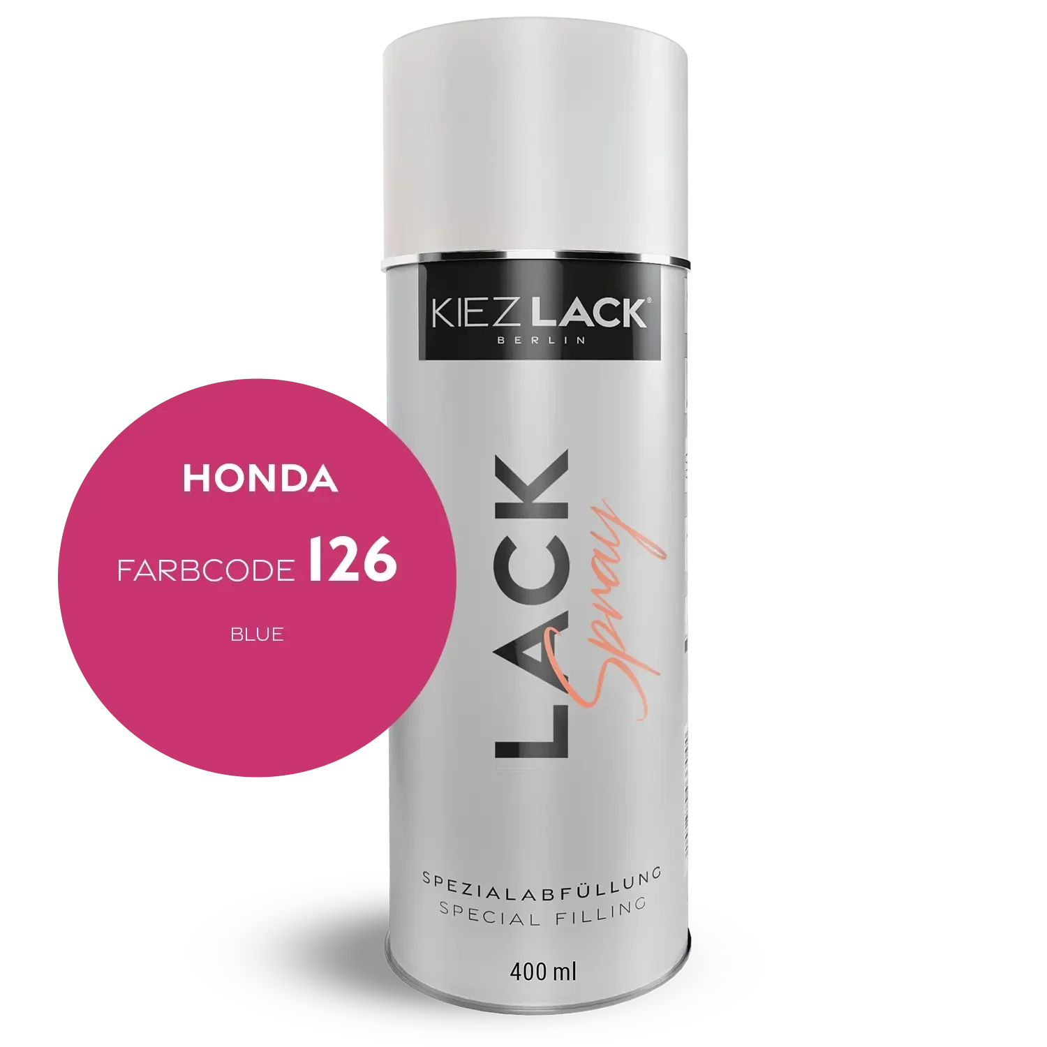 Kiezlack 1K Motorradlack Spraydose Honda 126 BLUE