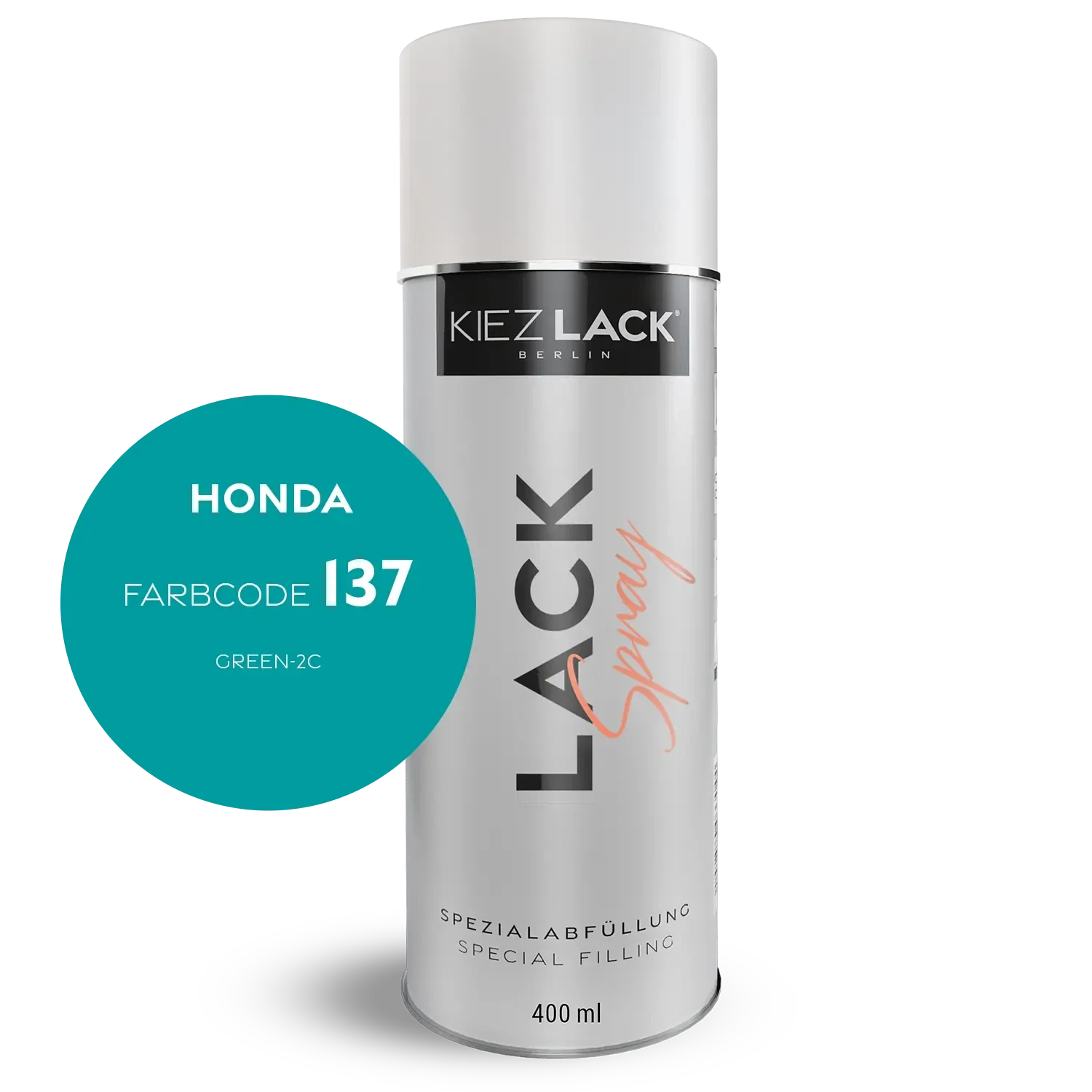 Kiezlack 1K Motorradlack Spraydose Honda 137 GREEN-2C
