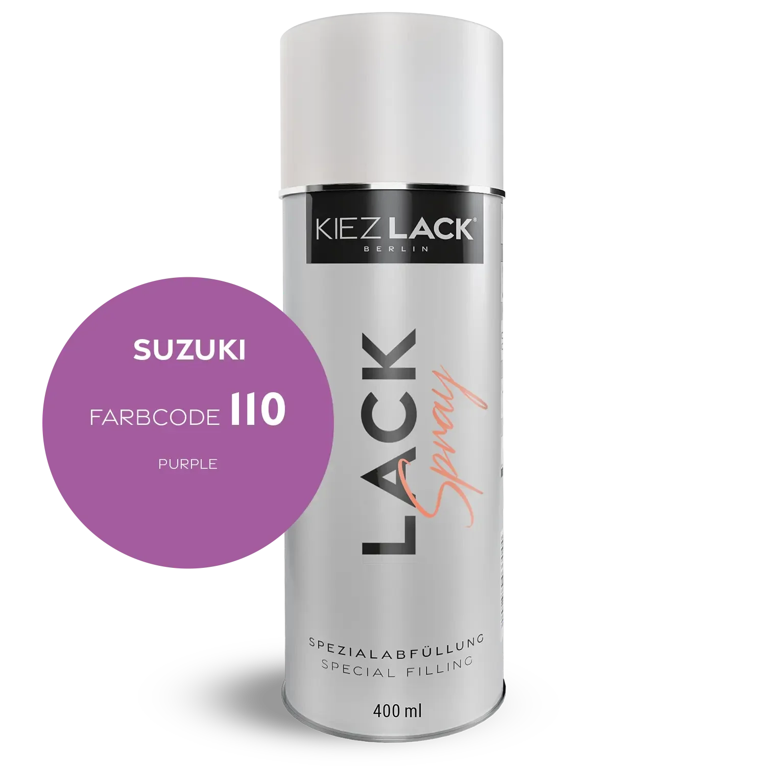 Kiezlack 1K Motorradlack Spraydose Suzuki 110 PURPLE