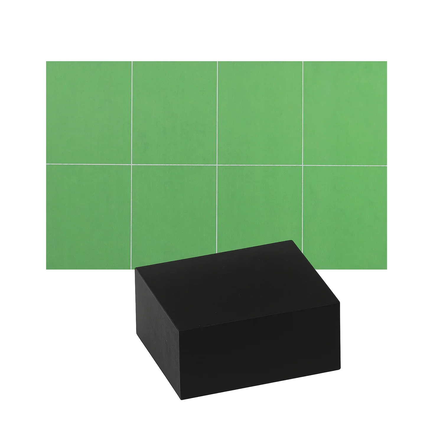 Carsystem 1 Blatt (8 Blüten) / Folienschleifmittel Mercury + Schleifblock 27x33mm (hart) ProFlex Mercury P2000 Schleifpapier selbstklebend 29 x 35 mm