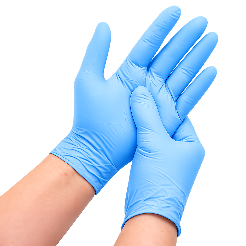 Nitrilhandschuhe blau Restposten Werkstatt Einmalhandschuhe – Kiezlack
