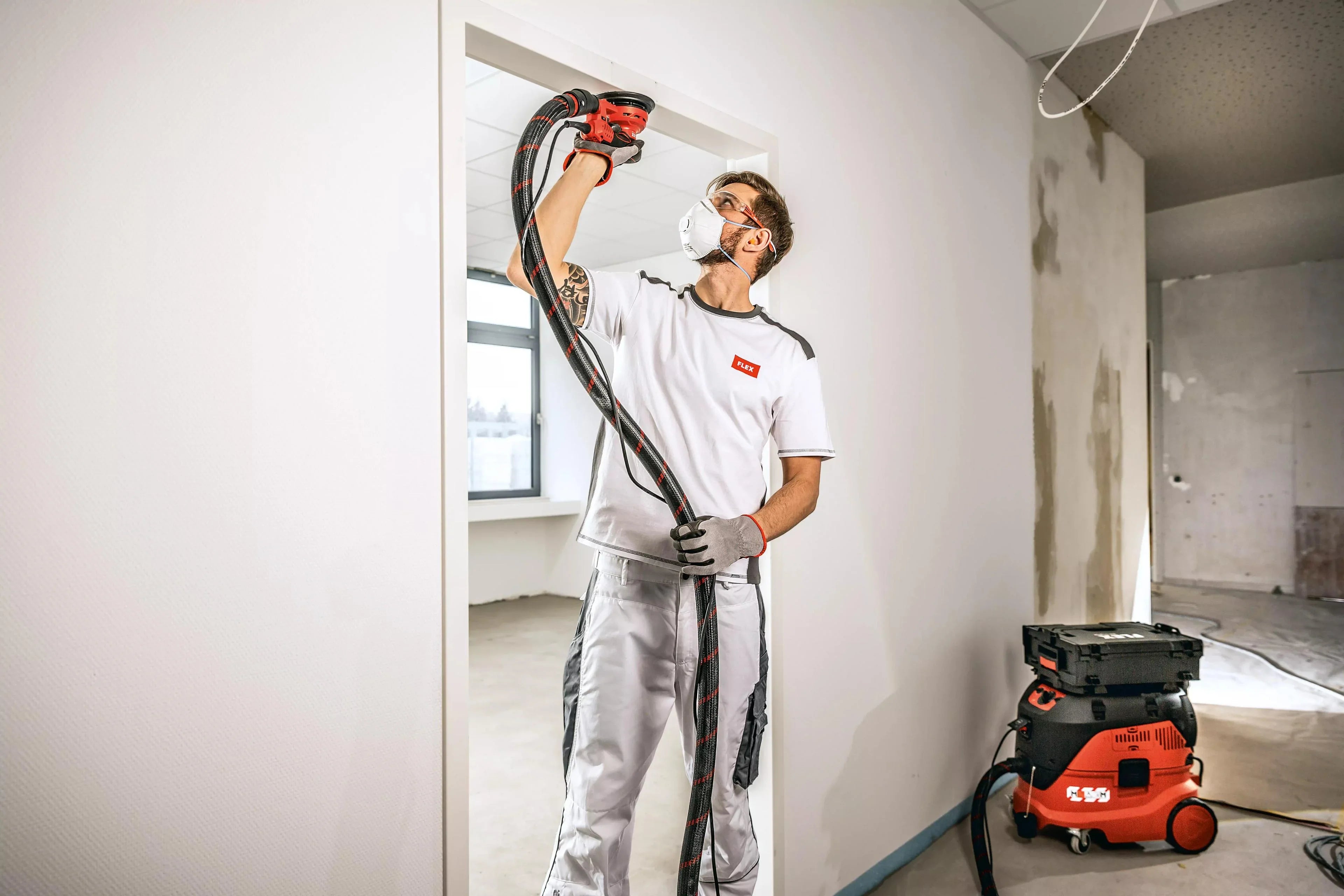 Kiezlack MIETGERÄT Exzenter Schleifmaschine FLEX 5mm HUB