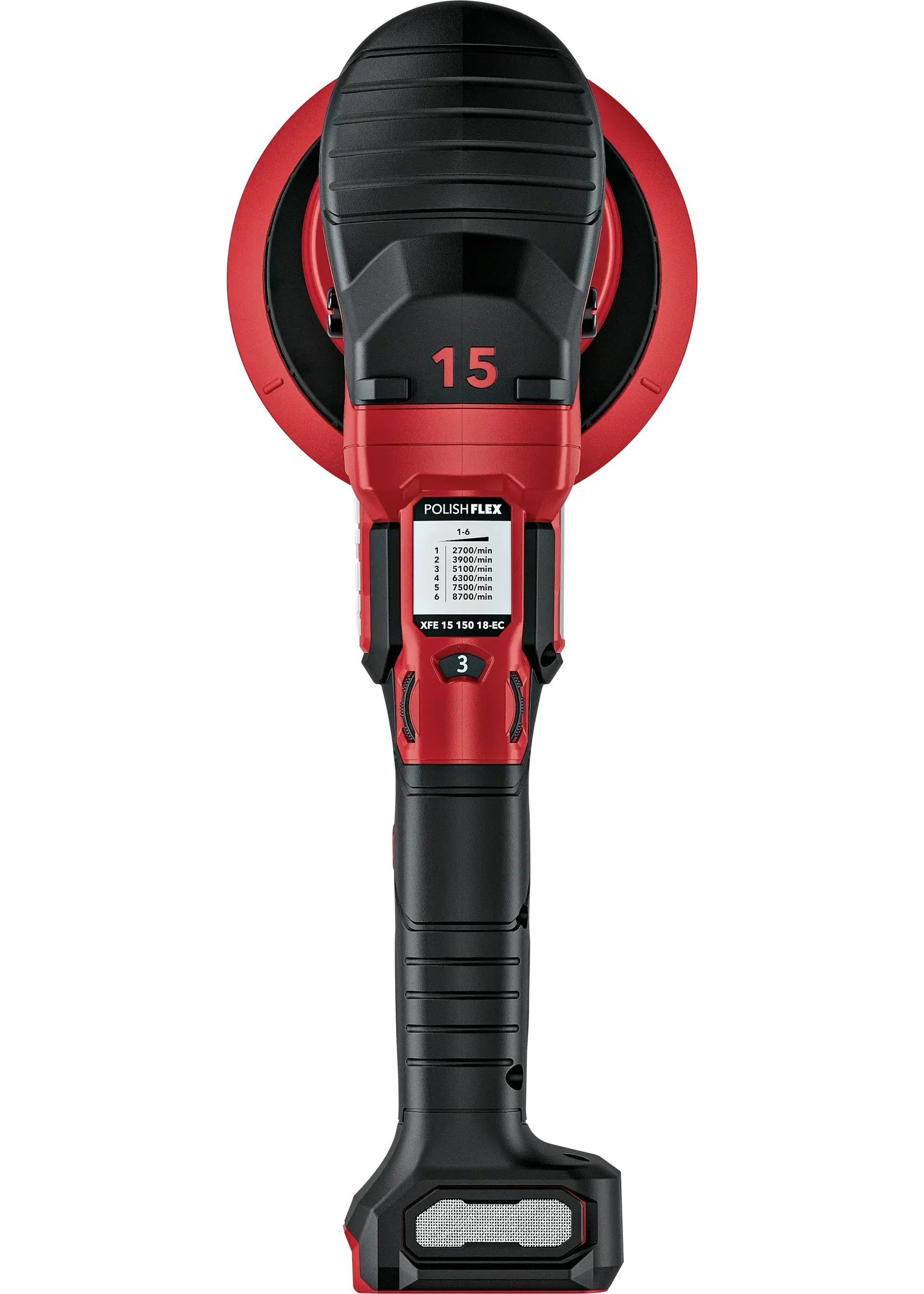 Kiezlack MIETGERÄT Exzenterpoliermaschine FLEX Akkubetrieben