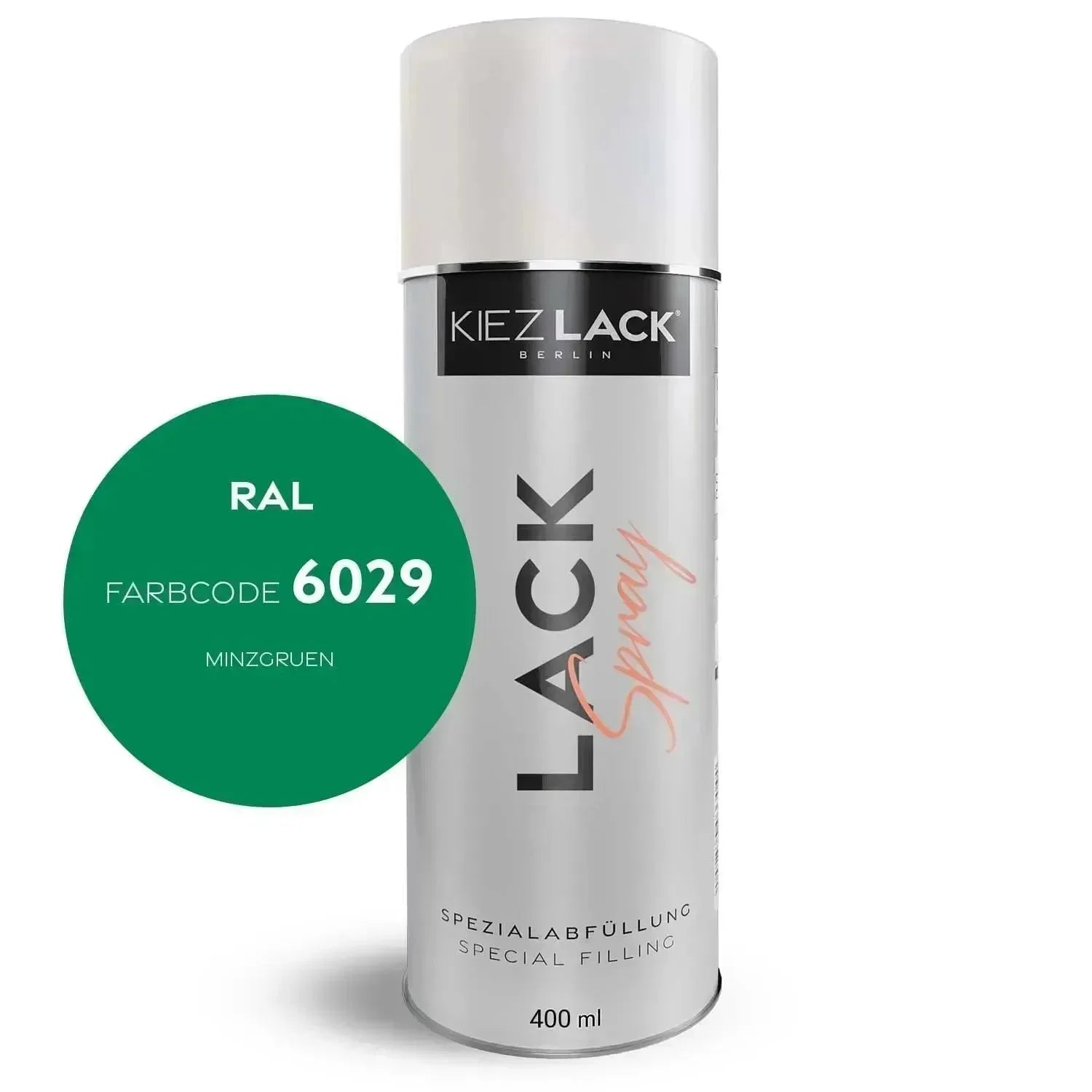 Kiezlack Lackspray Autolack Spraydose RAL 6029 MINZGRUEN
