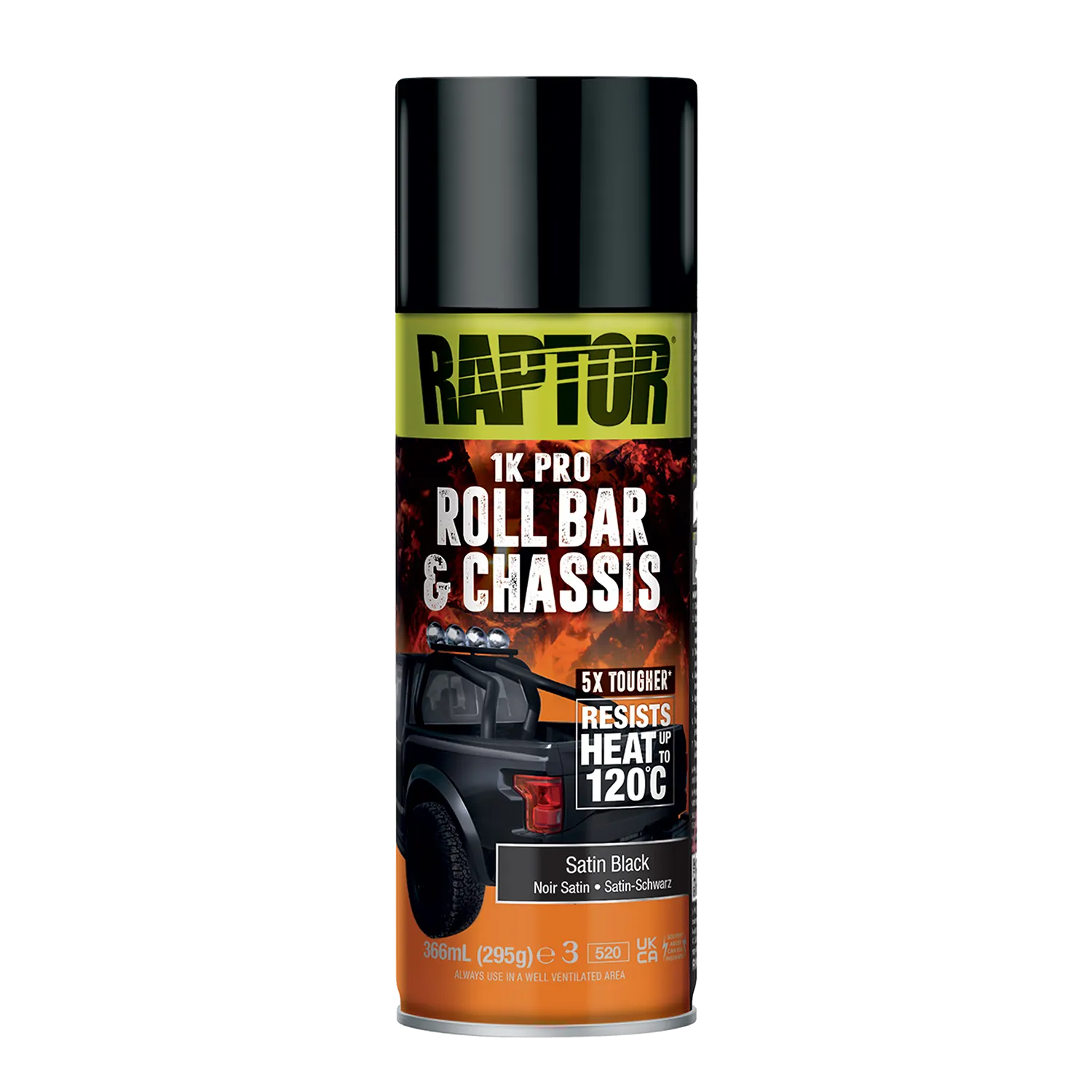 Raptor RAPTOR Roll Bar & Chassis Lack Ultimativer Schutz für Überrollbügel & Fahrgestell