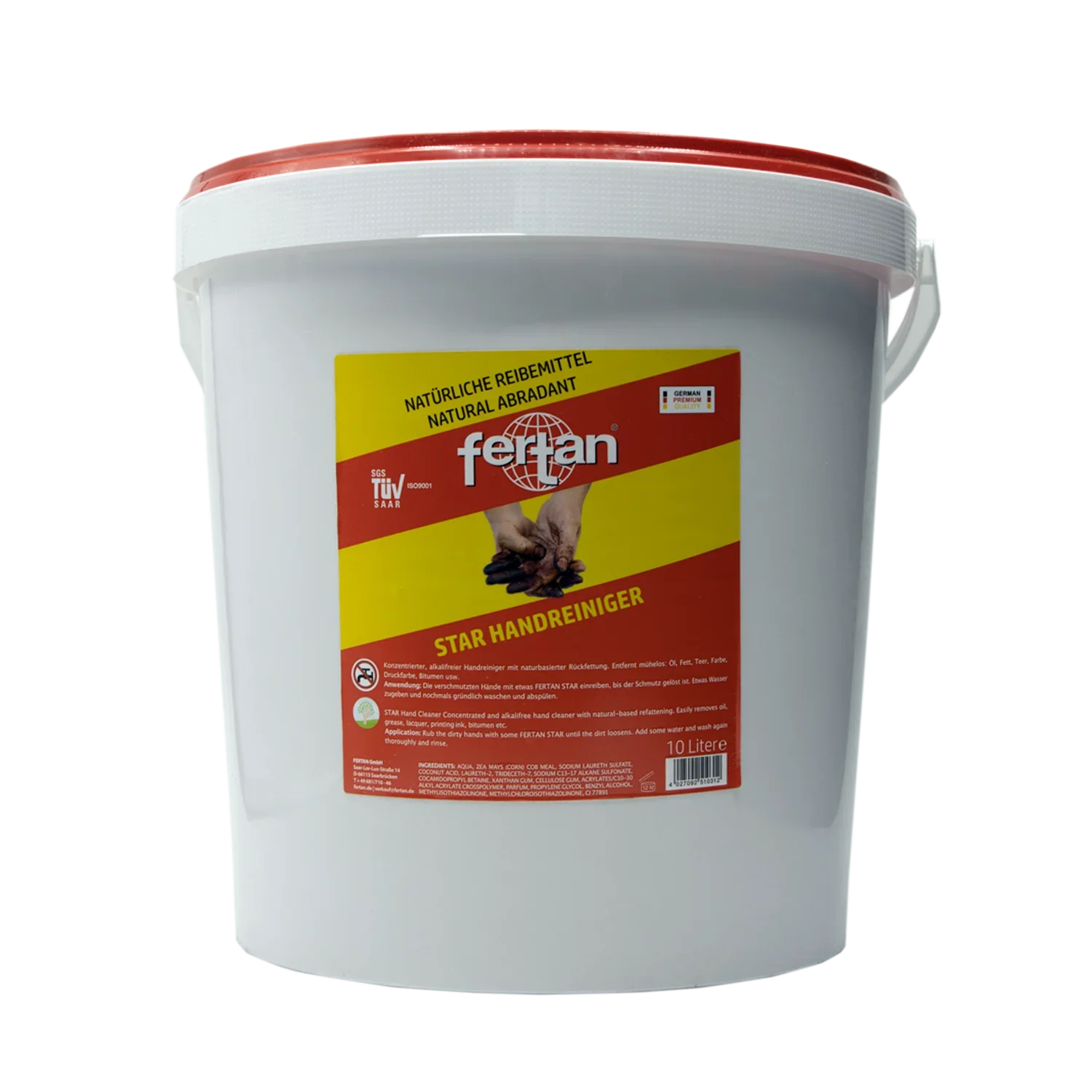 Fertan Reiniger 10l FERTAN STAR Handreiniger Größenwahl 350ML | 3L | 10L