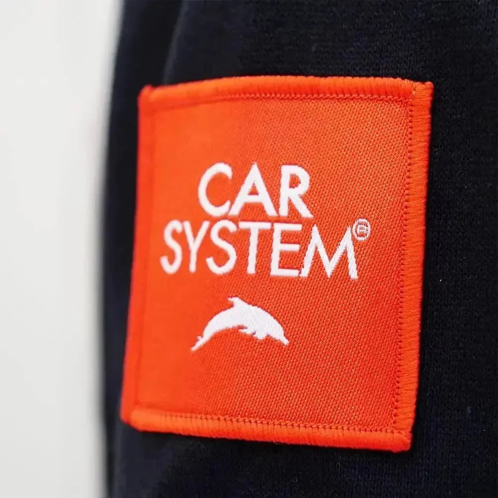 Carsystem Carsystem Zip Hoodie LOGO schwarz mit Kapuze