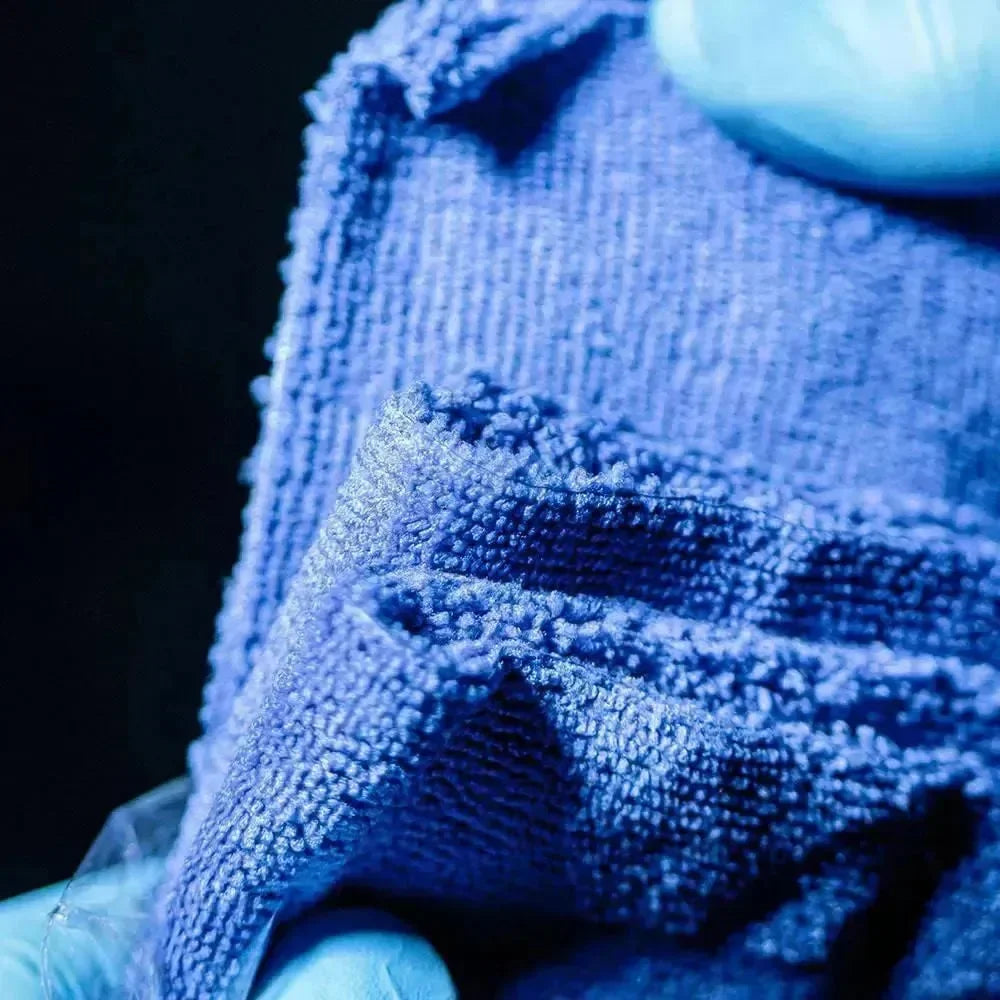 Carsystem Carsystem Mikrofasertuch 2 IN 1 blau 40x40 cm 3er Set