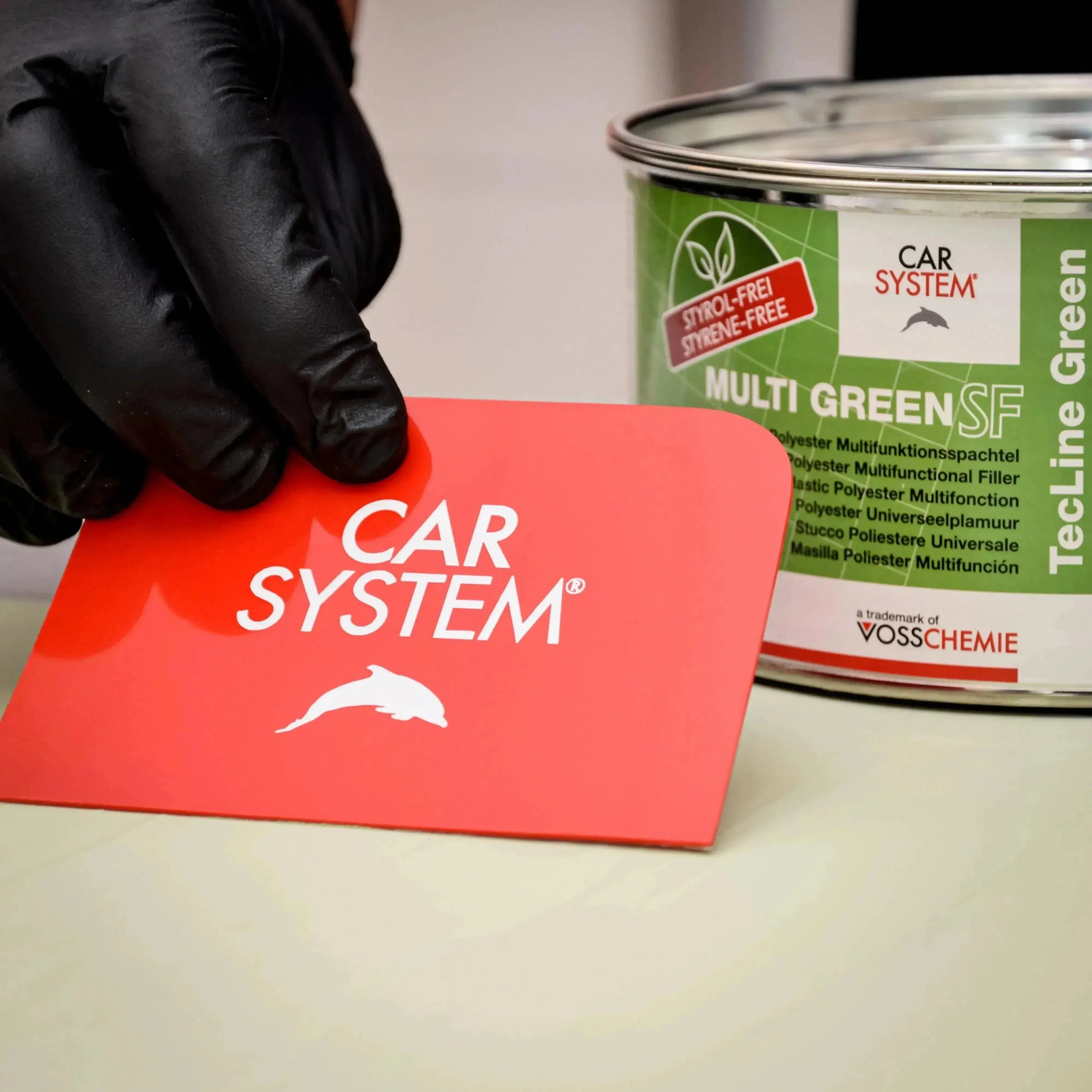Carsystem Multi Green SF Spachtelmasse Styrolfreier Polyester Multifunktionsspachtel