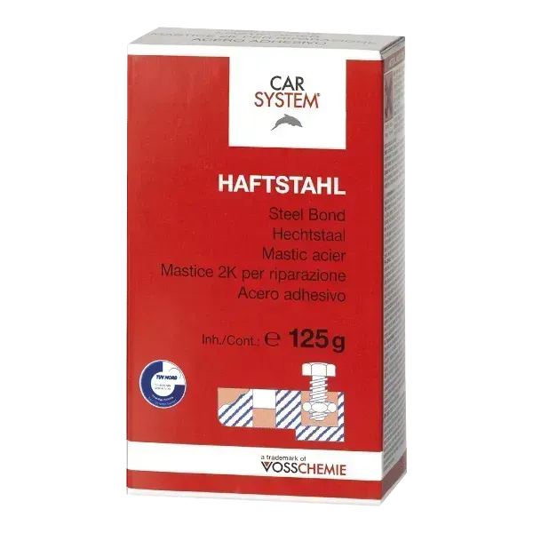 Carsystem 2K-Reparaturmasse HAFTSTAHL 125 g - Kiezlack