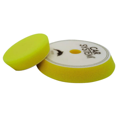 Carsystem Polish Foam Yellow Ø145 mm Polierschwamm mittelhart