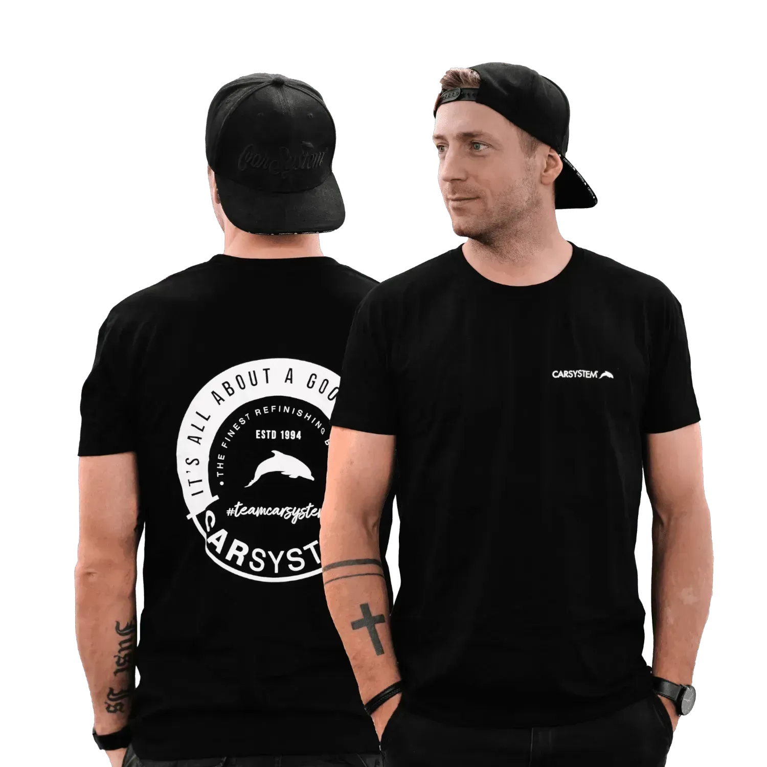 Carsystem T-Shirt TEAM schwarz - Kiezlack