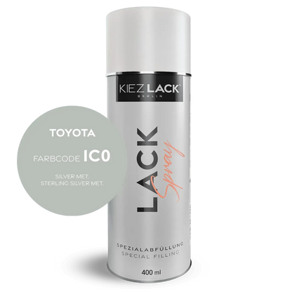 Autolack Spraydose Toyota 1C0 SILVER MET. - Kiezlack