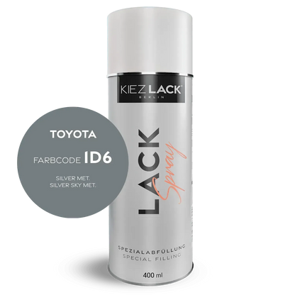 Autolack Spraydose Toyota 1D6 SILVER MET. - Kiezlack