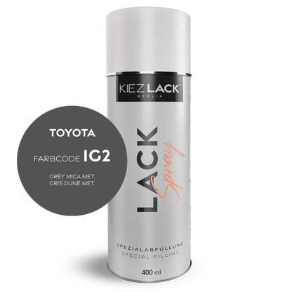 Autolack Spraydose Toyota 1G2 GREY MICA MET. - Kiezlack