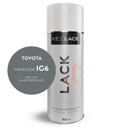 Autolack Spraydose Toyota 1G6 GREY MET. - Kiezlack