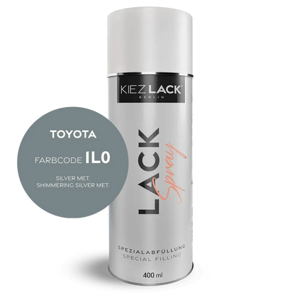 Autolack Spraydose Toyota 1L0 SILVER MET. - Kiezlack