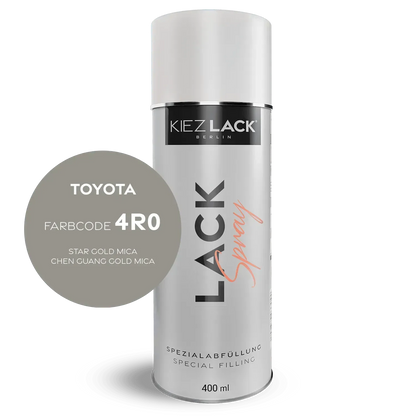 Autolack Spraydose Toyota 4R0 STAR GOLD MICA - Kiezlack