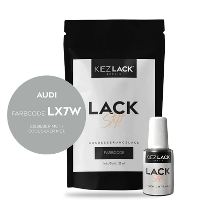 Autolack Lackstift AUDI LX7W EISSILBER MET. - Kiezlack