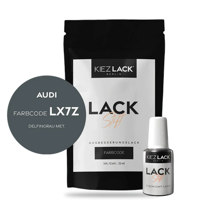 Autolack Lackstift AUDI LX7Z DELFINGRAU MET. - Kiezlack