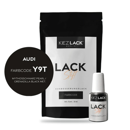 Autolack Lackstift AUDI Y9T MYTHOSSCHWARZ PEARL - Kiezlack