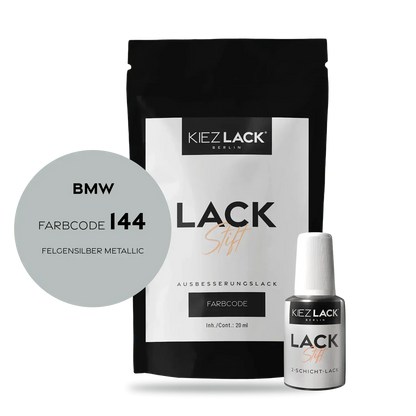 Autolack Lackstift BMW 144 FELGENSILBER Metallic - Kiezlack