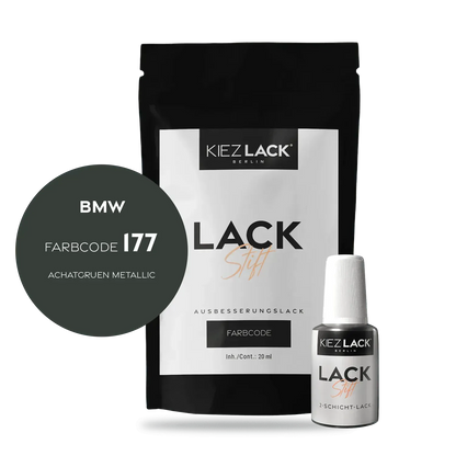 Autolack Lackstift BMW 177 ACHATGRUEN Metallic - Kiezlack